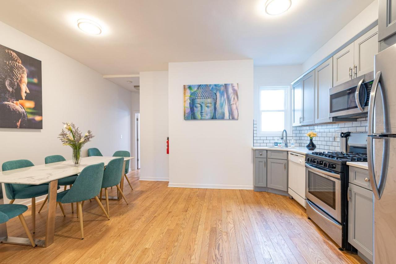 Вилла Tranquil Town House With Parking And Laundry - Just 25 Minutes To Time Square! Джерси-Сити Экстерьер фото